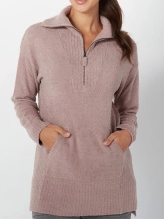 Barefoot Dreams Tops - Barefoot Dreams Cozy Chic Lite Quarter Zip Pullover